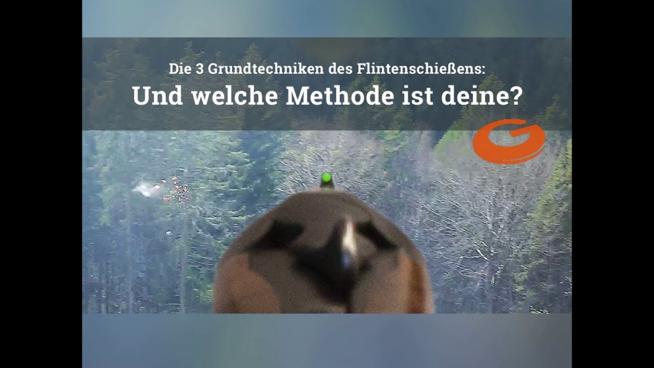 #GMNDR Die 3 Grundtechniken des Flintenschie&szlig;ens: 1) Maintained Lead 2) Pull Away 3) Swing Through
