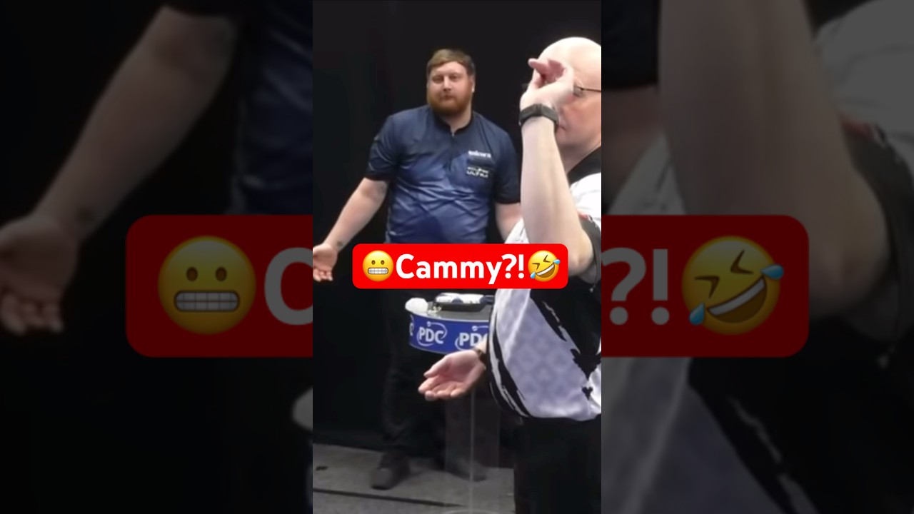 😳what is Cameron Menzies doing??🤣Darts Dart 