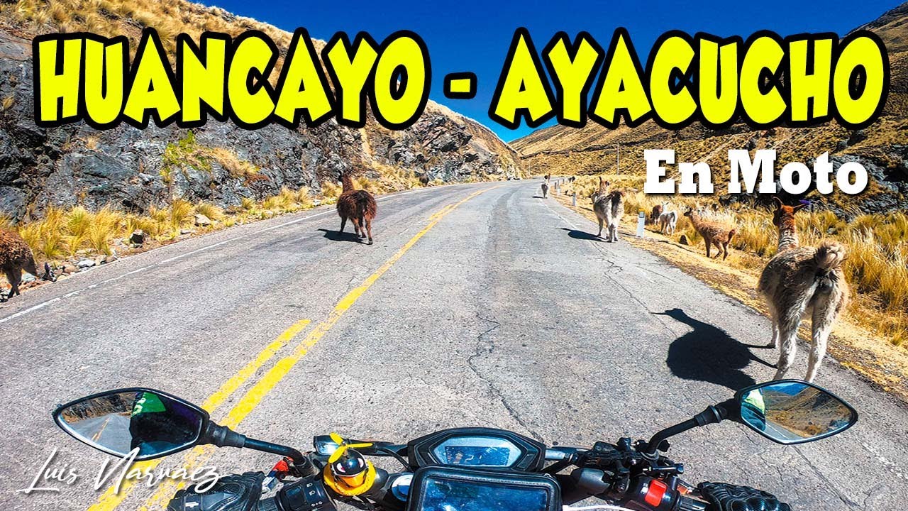 Viaje en moto: HUANCAYO - HUANTA - AYACUCHO 🏍