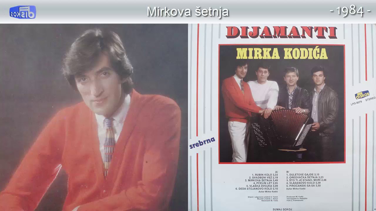 Mirko Kodic - Mirkova setnja - (Audio 1984)