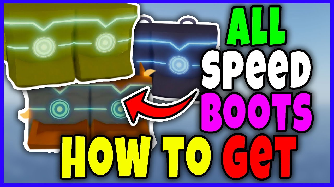 ALL SPEED BOOTS in FISCH - how to GET THEM FULL GUIDE Roblox