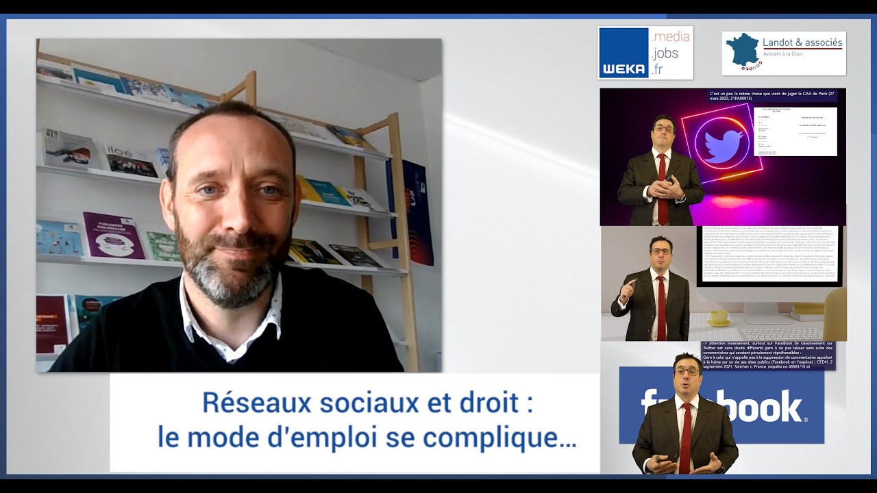 Réseaux sociaux et droit : le mode d’emploi se complique…