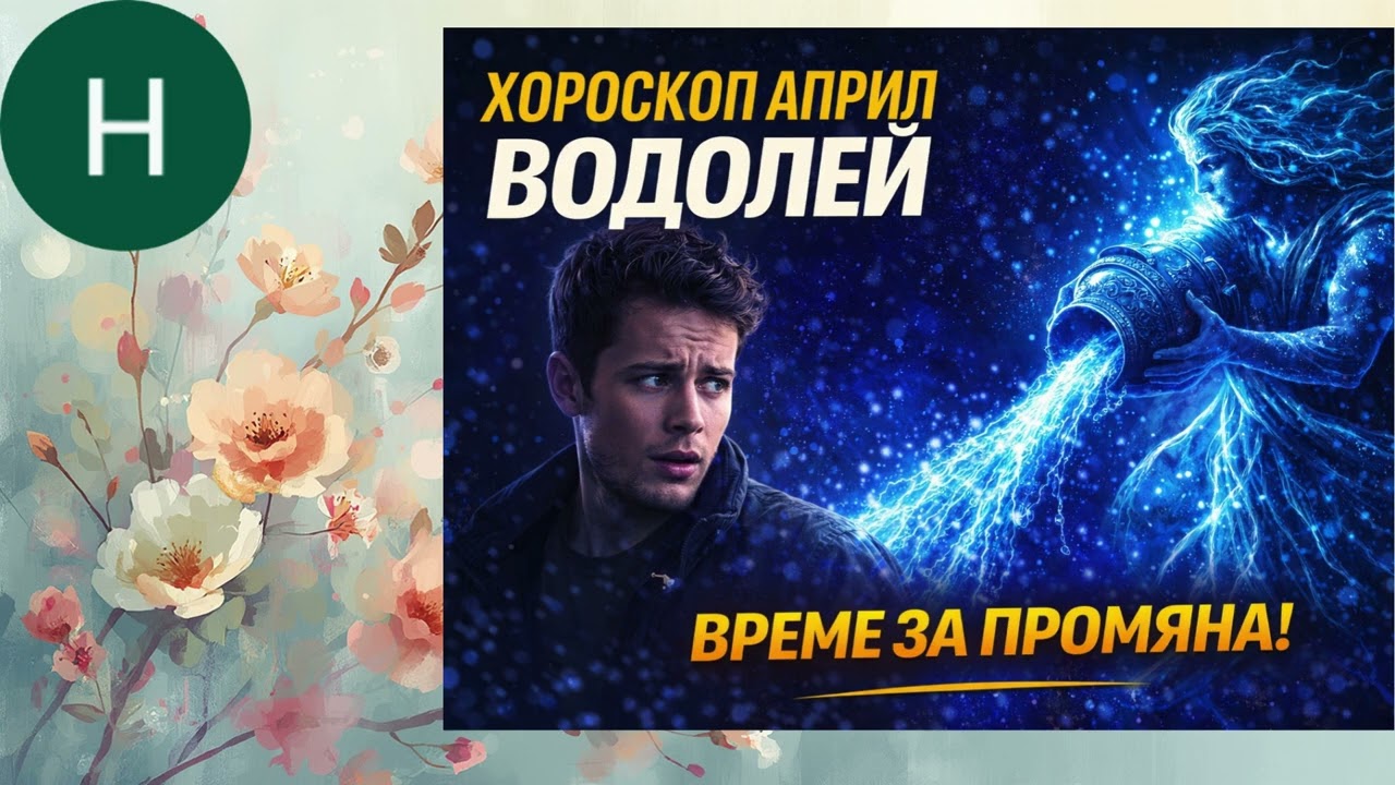 🔥ВОДОЛЕЙ АПРИЛ 2026 ♒️ СЪДБОВНА ПРОМЯНА! ЖИВОТЪТ ТИ ТРЪГВА В НОВА ПОСОКА