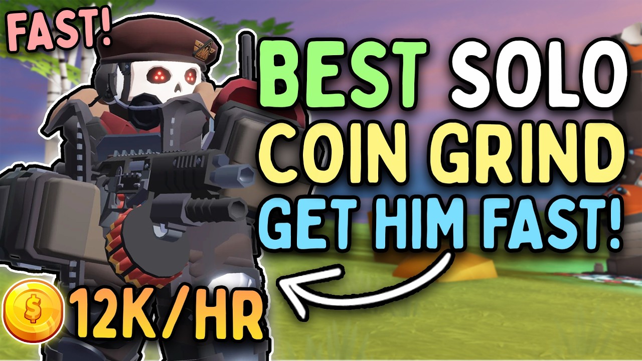 (12K/HR) BEST Solo Coin Grind Strategy - Get Enforcer FAST! | Roblox Tower Defense Simulator
