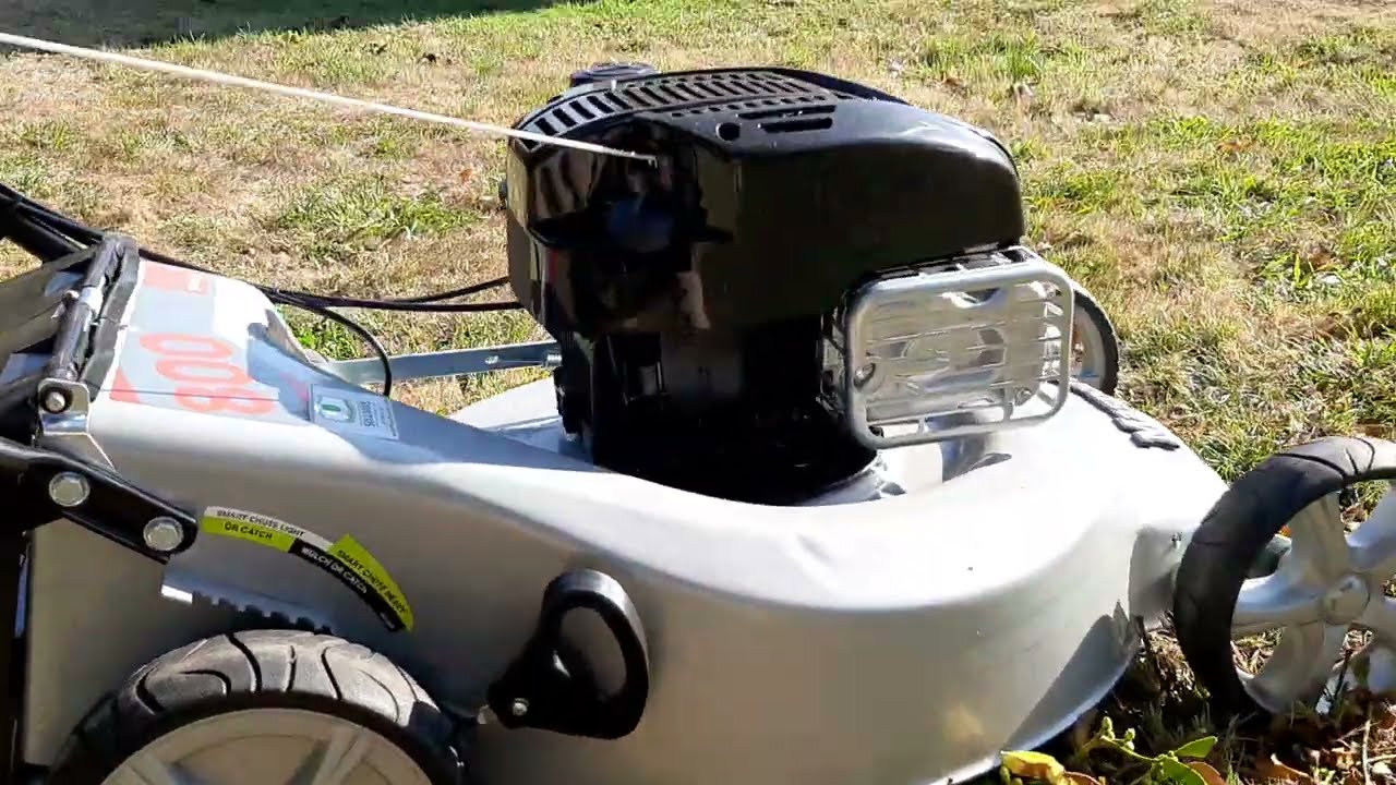 Masport 800 mower. 1st impressions.