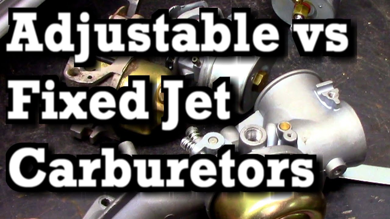 Adjustable vs Fixed Jet Carburetors, and Upcoming Project!