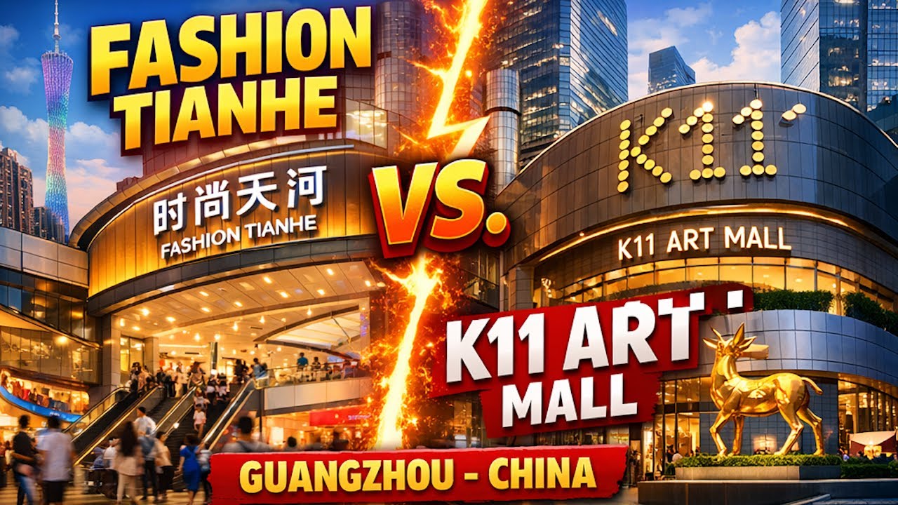🇨🇳 Shopping Malls of Guangzhou - Erkundungstour China | Ideen für unsere #MeTai App #china #shopping