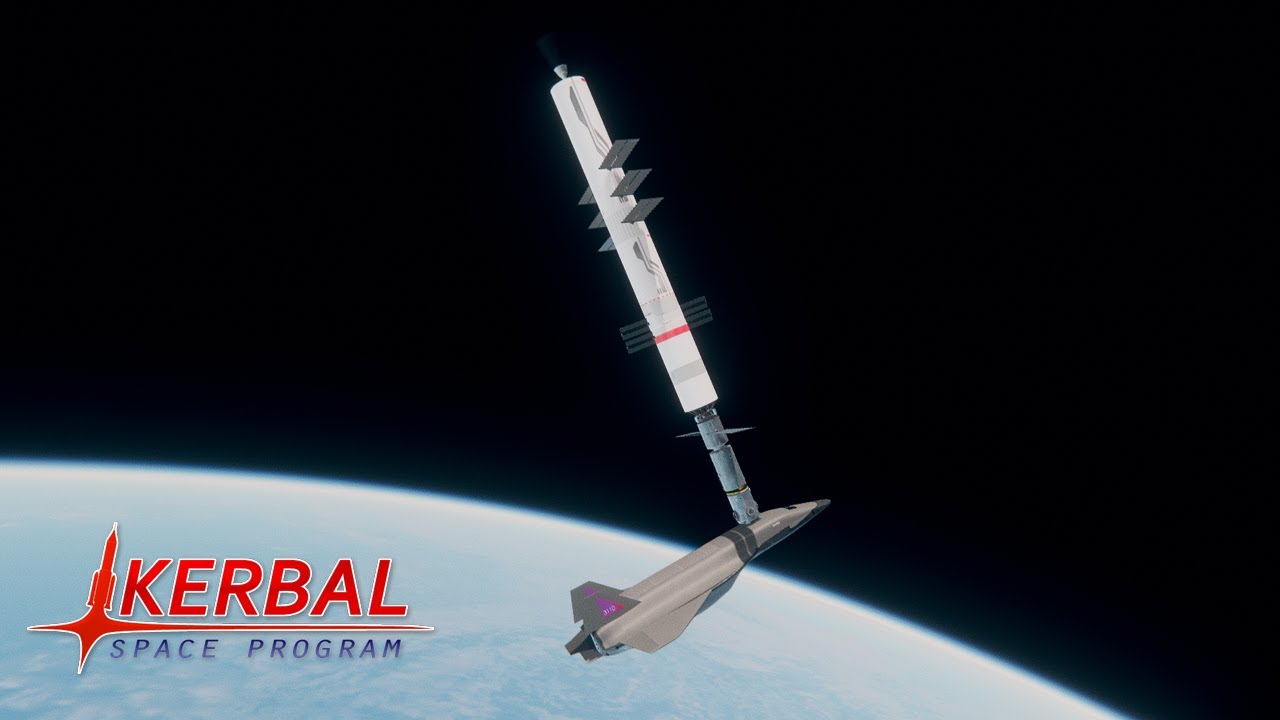 Spaceplane Full Mission Attempt 1 (KSP-RSS)