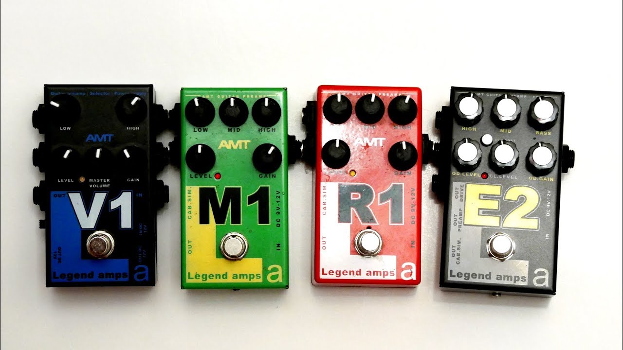 Gear Review: AMT Legend Amps - Tube sound with solid state?
