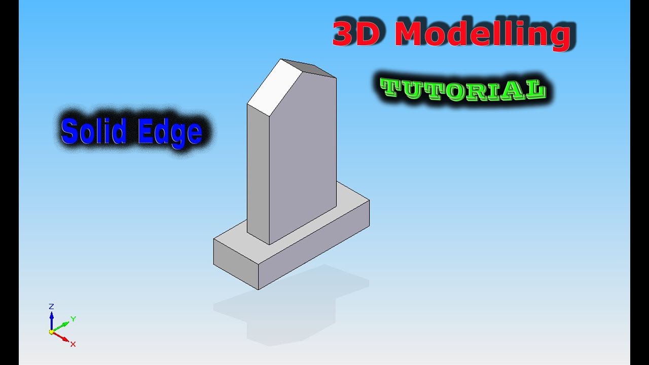 Solid Edge tutorial- 54 | in Kannada |ಸಾಲಿಡ್ ಎಡ್ಜ್  ಕನ್ನಡದಲ್ಲಿ- ಸಂಚಿಕೆ-54