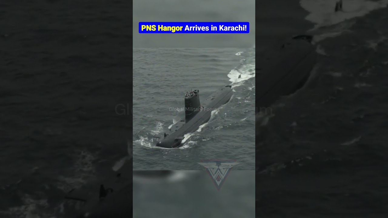 Pakistan's New Submarine Enters Service
