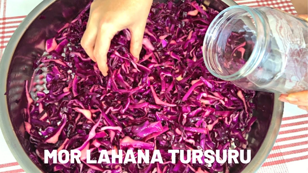 Lokanta Usulü MOR LAHANA TURŞUSU💯 İsteseniz Turşu Olarak İsterseniz Salatada  Tüketebilirsiniz‼️💯
