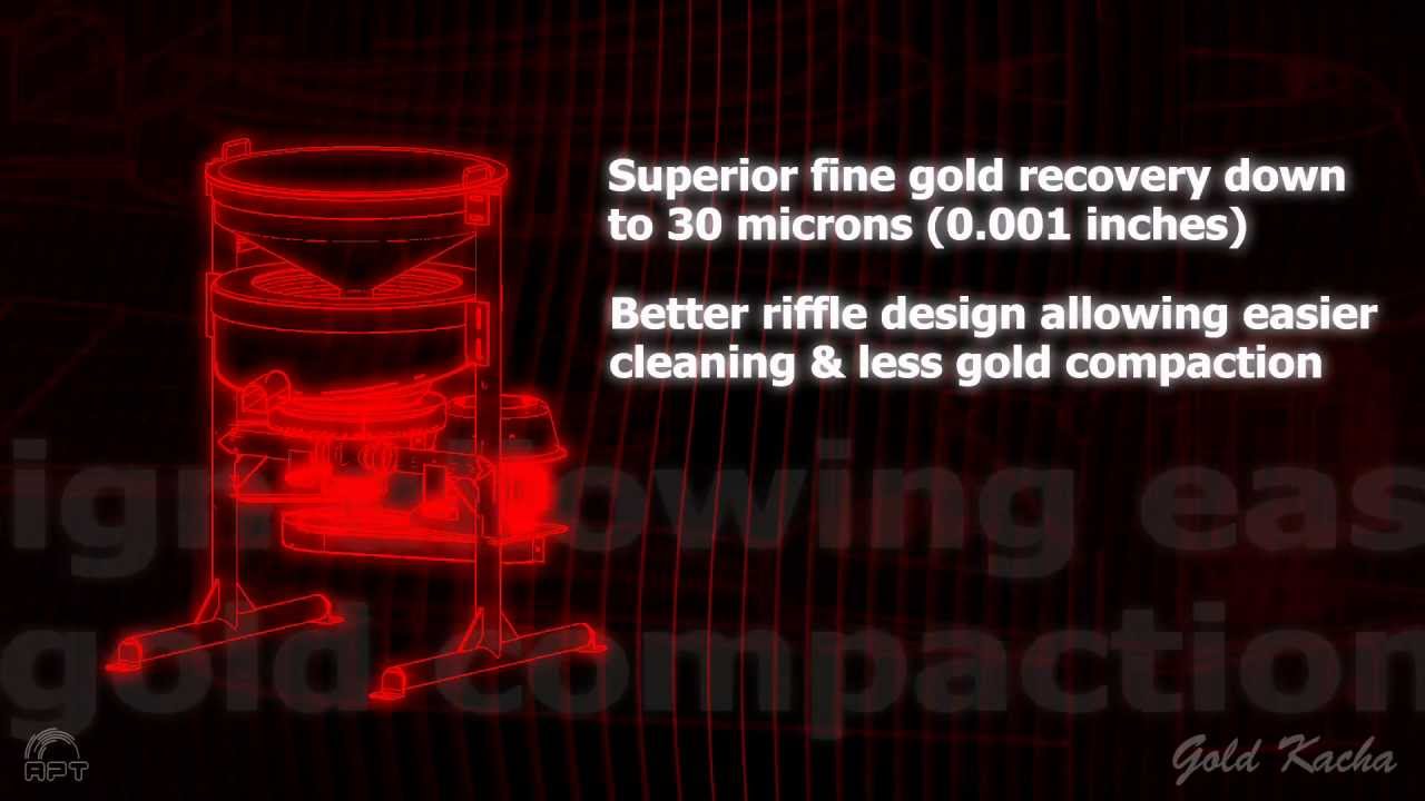 Gold Kacha Mineral Concentrator - How It Works & Features 2012