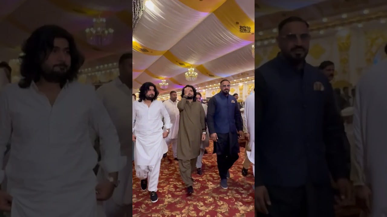 #zeeshan_rokhri #wedding #tahirkhanrokhri