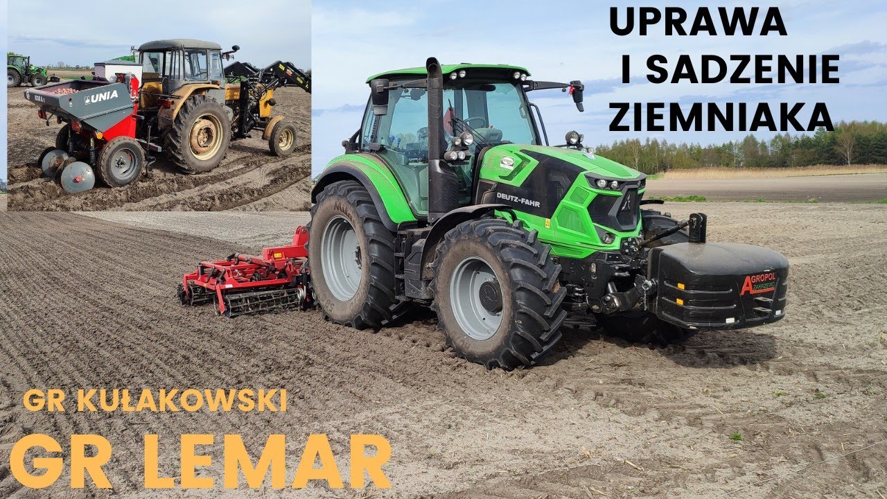 🔥Uprawa i Sadzenie Ziemniaków🥔 2022🔥✯GR Kułakowski✯Deutz Fahr i Ursus✯Unia✯