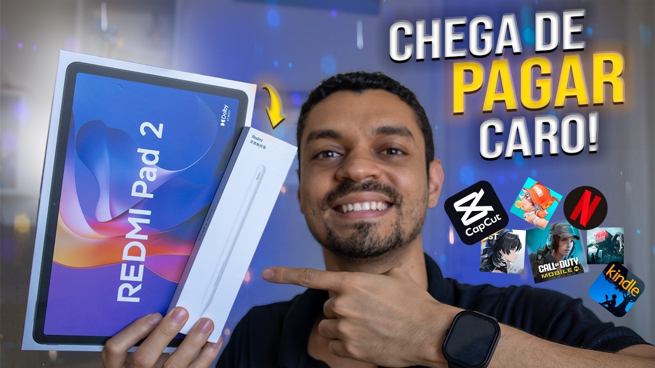 Xiaomi Redmi Pad 2: O FIM dos Tablets CAROS! (Análise Detalhada)