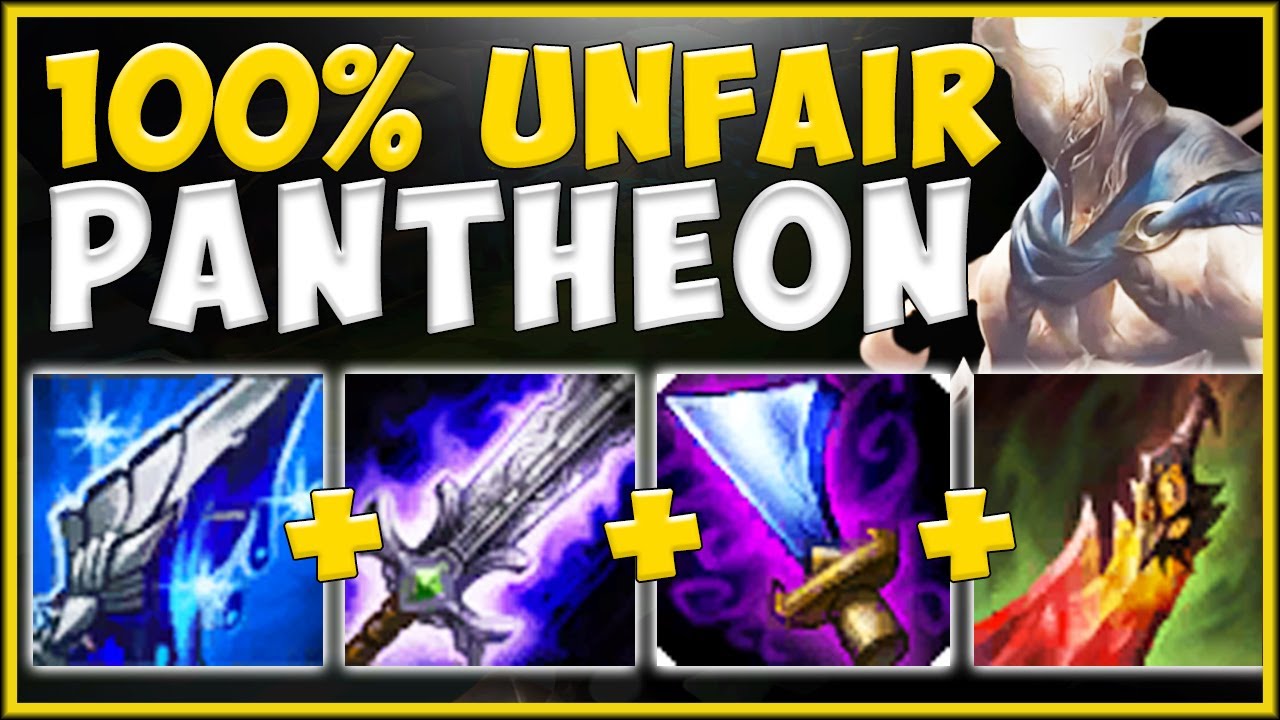 THE ULTIMATE SNOWBALL BUILD! MANA TECH PANTHEON IS 100% UNFAIR! PANTHEON S10 TOP! League of Legends
