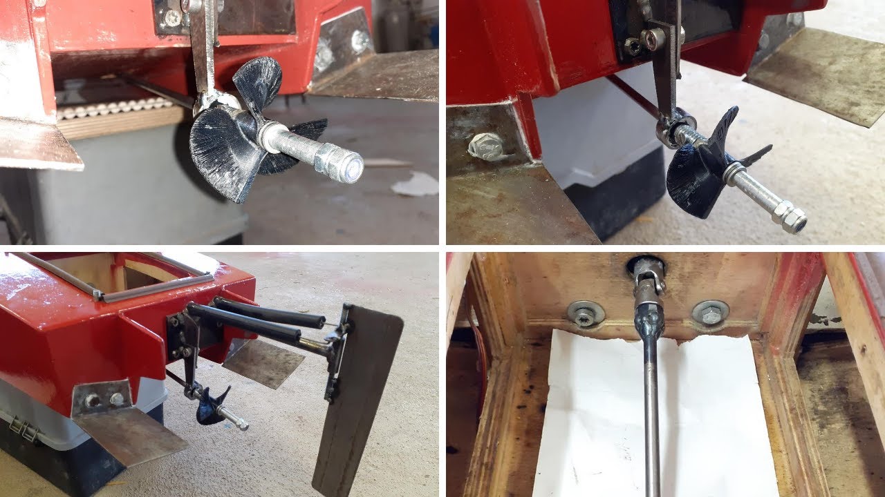 Homemade rc boat drive shaft.