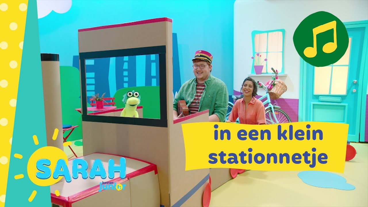 in een klein stationnetje | Sarah zingt | Ketnet Junior
