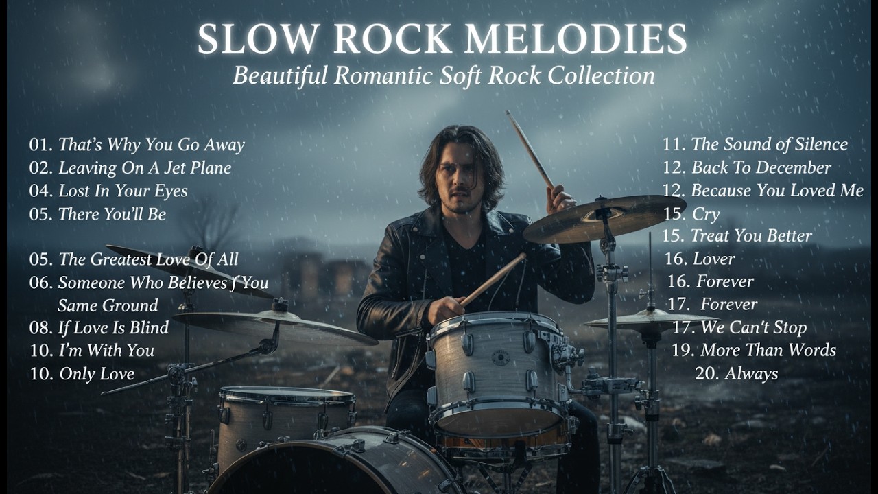 the most beautiful slow rock ballads collection