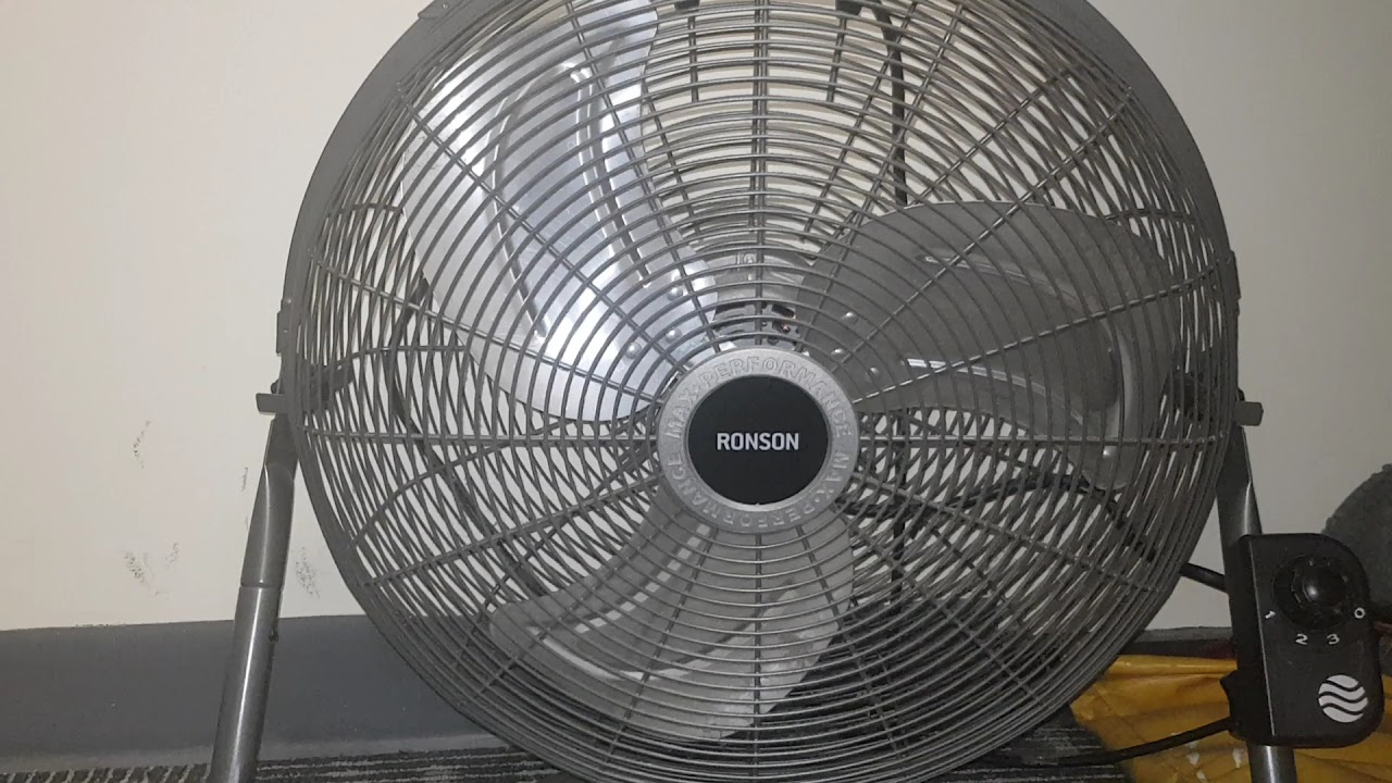 45cm Ronson High Velocity Floor Fan.