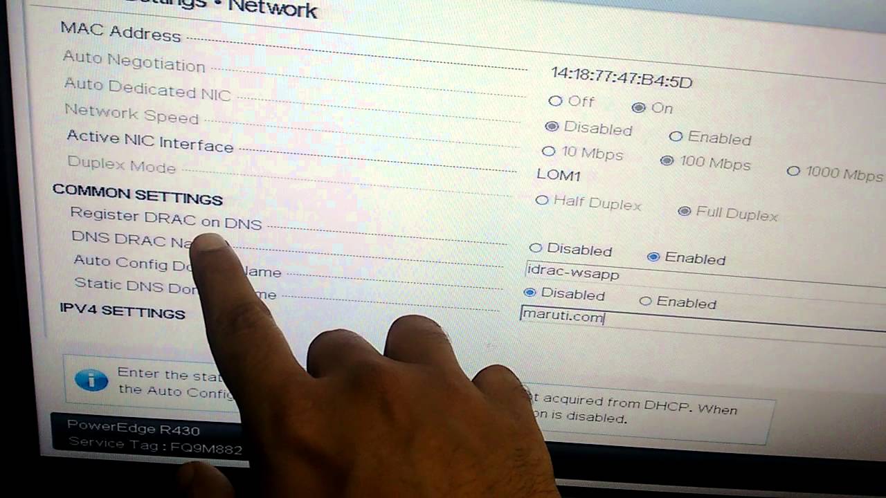 Setup iDRAC 2.21.21 (Build 21) for V10000 G4 Forcepoint Websense Appliance