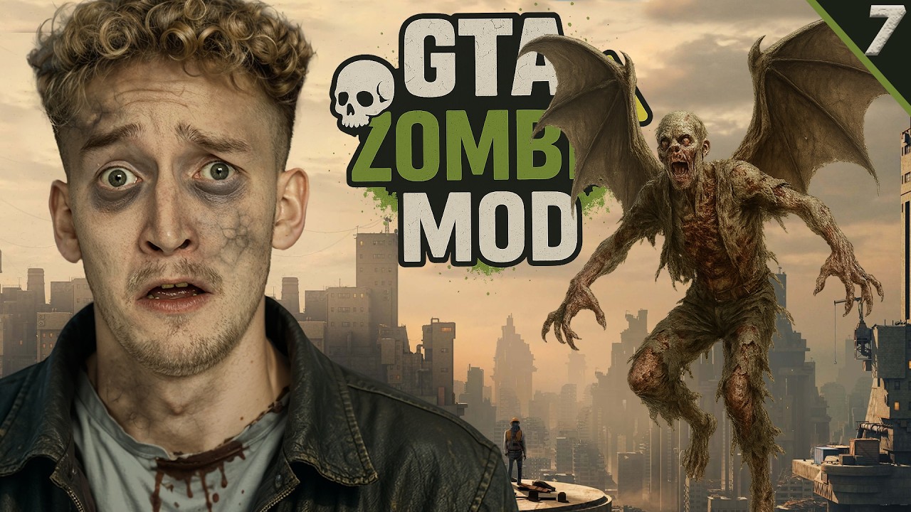 GTA V ZOMBIE MOD [7] - WYPRAWA DO LOS SANTOS ☠️