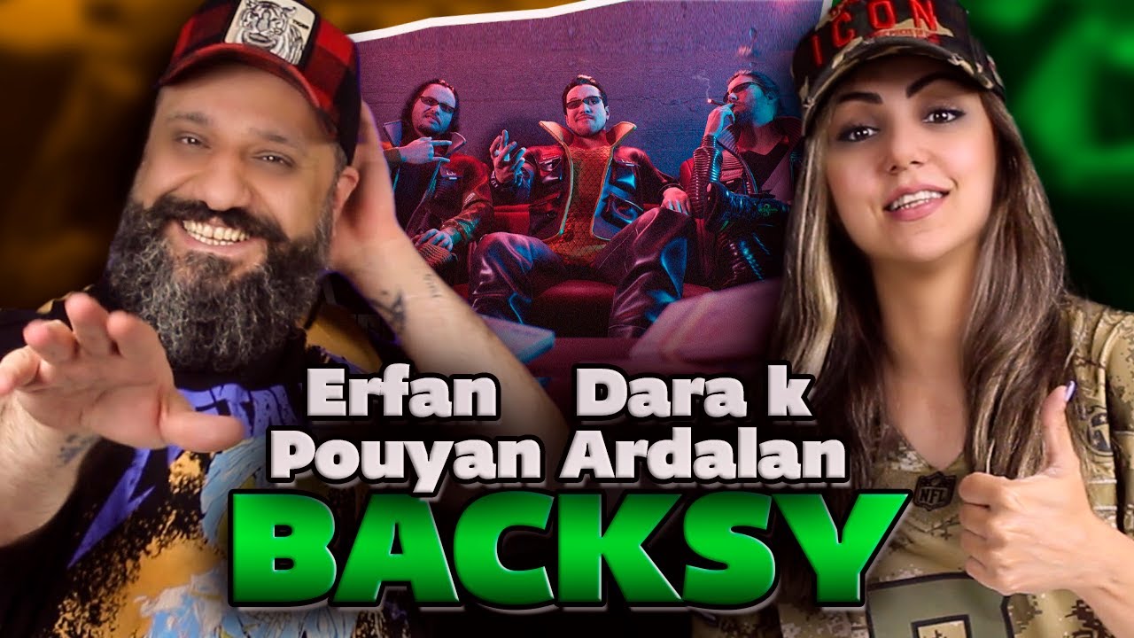 Pooyan Ardalan X Dara K X Erfan BACKSY Reaction 💃 ری اکشن بکسی عرفان پایدار و پویان اردلان