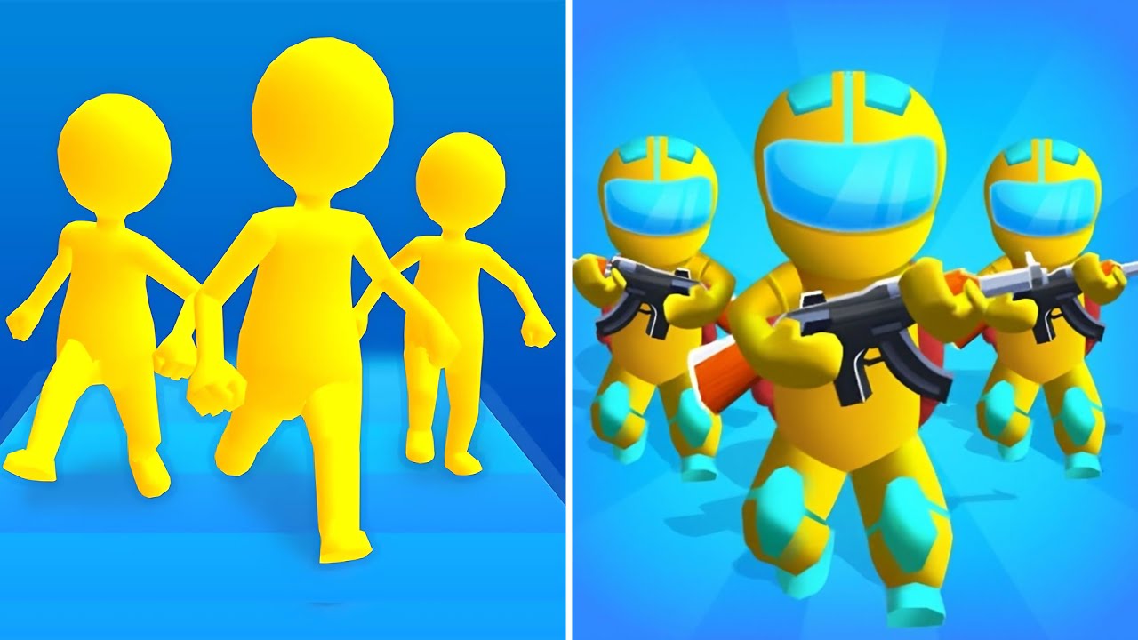 Join Clash 3D Vs Gun Clash 3D 🧿🧿🟣🔴New All Levels Walkthrough Gameplay HUT1
