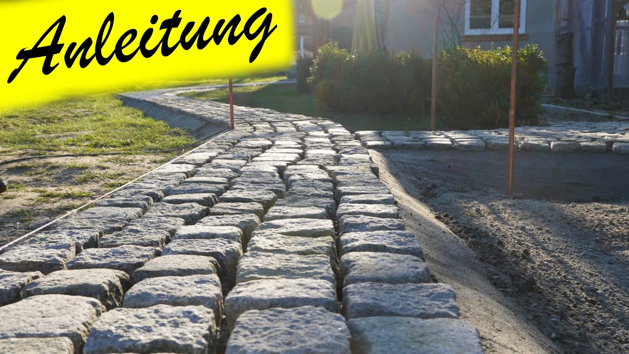 Gartenweg anlegen
