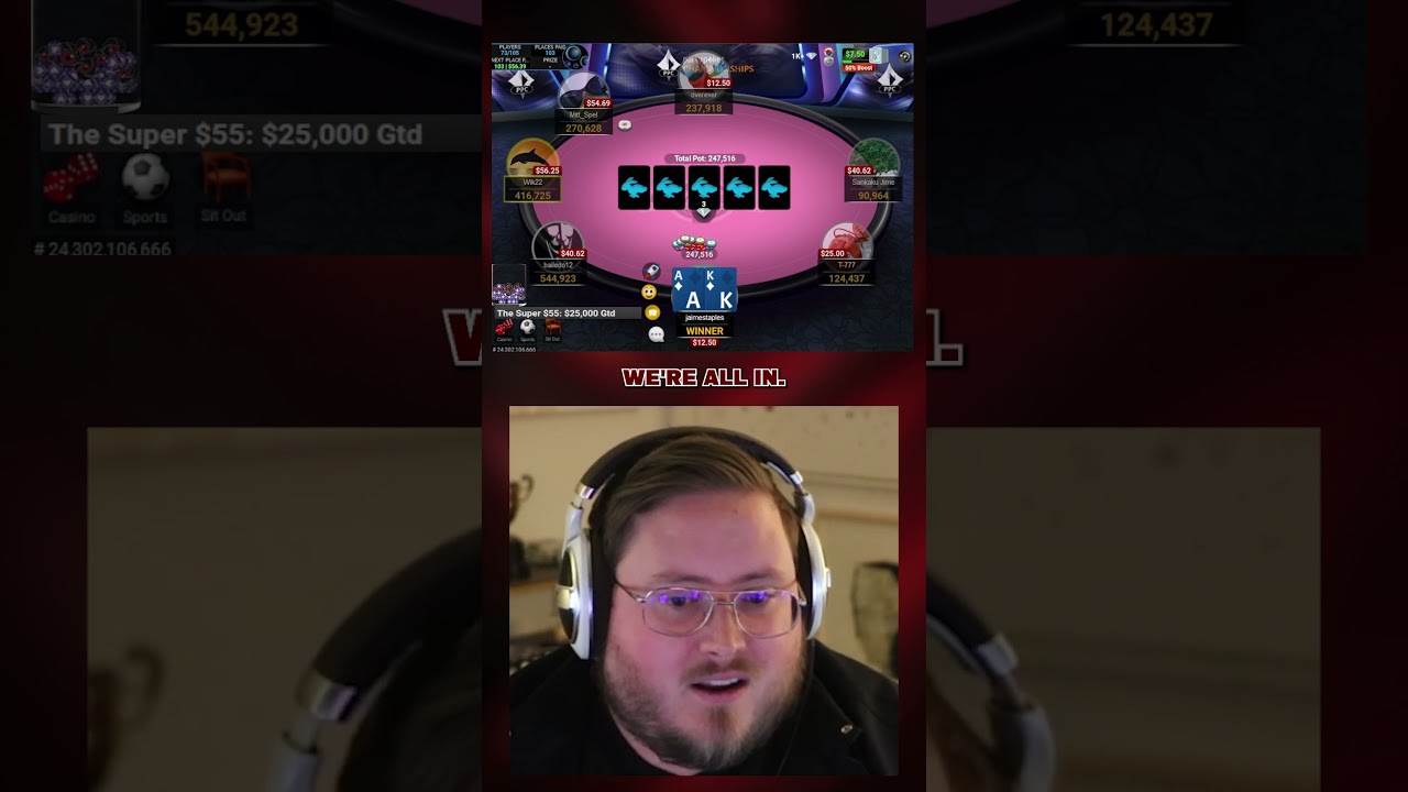 Nigdy wcześniej tego nie widziałem! #poker