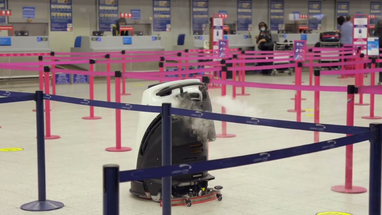 ECOBOT 50&75 at Luton Airport UK