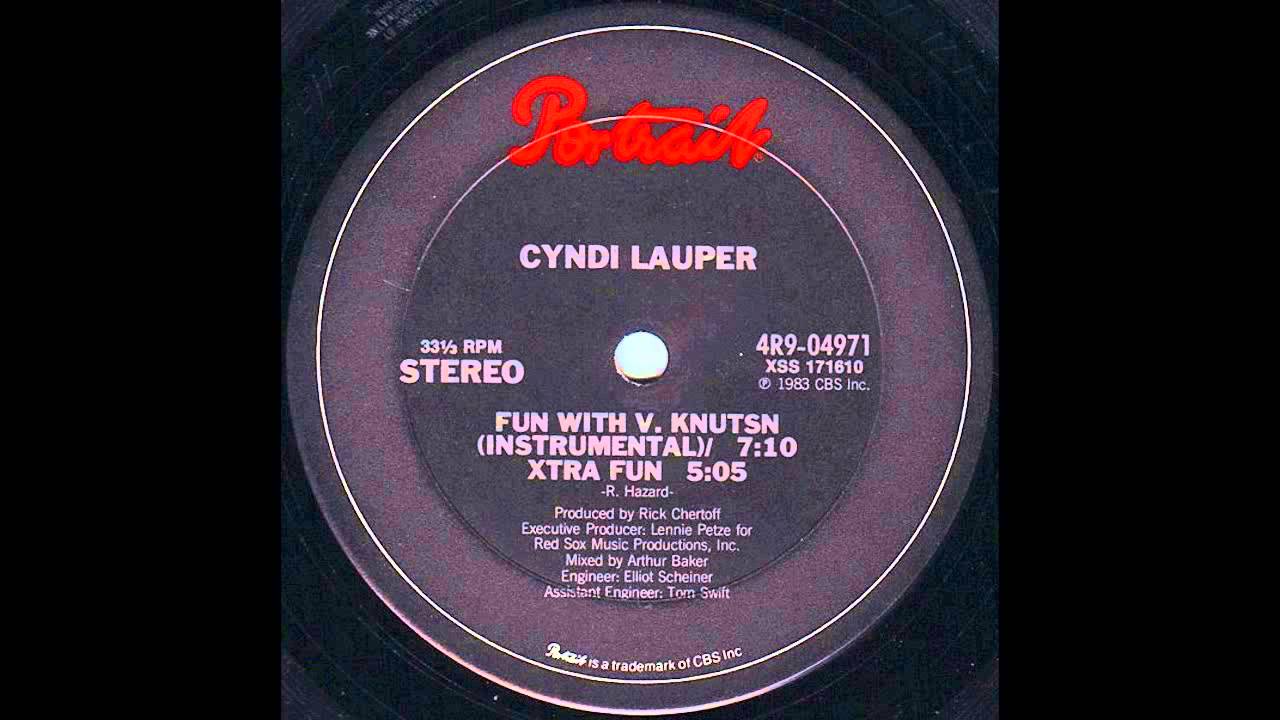 Fun With V. Knutsn (Instrumental) - Cyndi Lauper