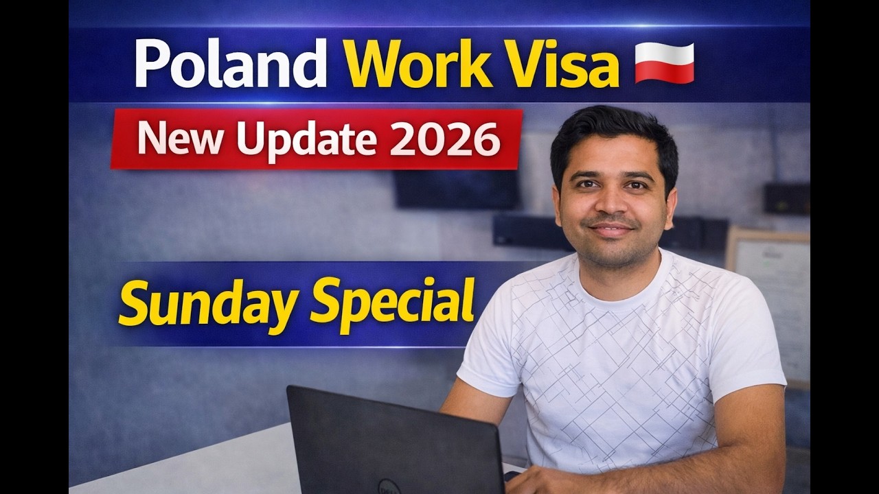 #viralvideo Sunday Special LIVE 🇵🇱 Poland Work Visa New Rules & Update 2026