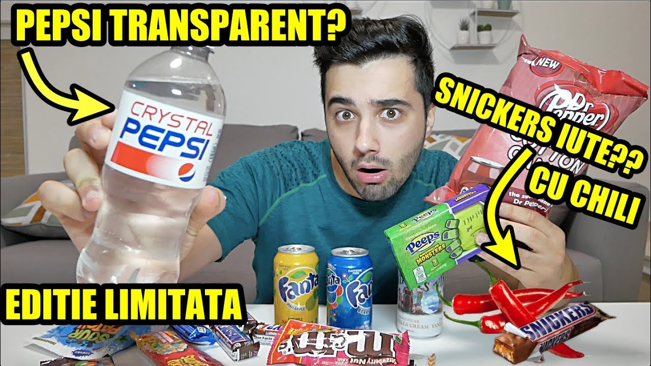 TASTE TEST cu dulciuri din AMERICA !! (ROMANIAN TASTE AMERICAN CANDY)