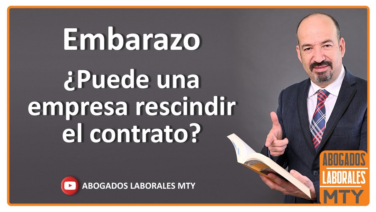 RESCISIÓN DE CONTRATO LABORAL, EMBARAZO
