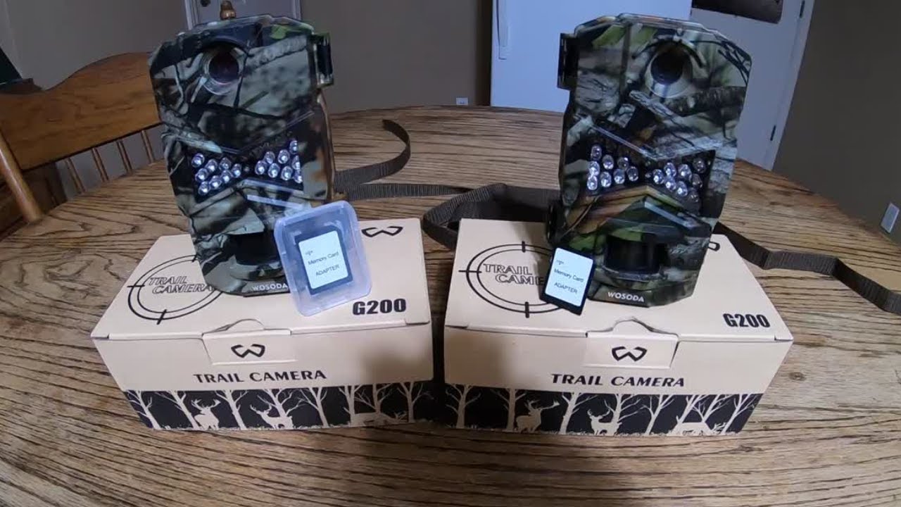 WOSODA G200 TRAIL CAMERA REVIEW!