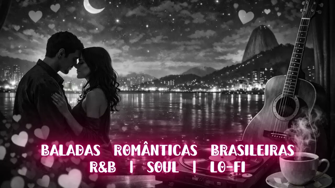 ❤️ Baladas Românticas Brasileiras | R&B, Soul & Lo-Fi para Relaxar e Apaixonar
