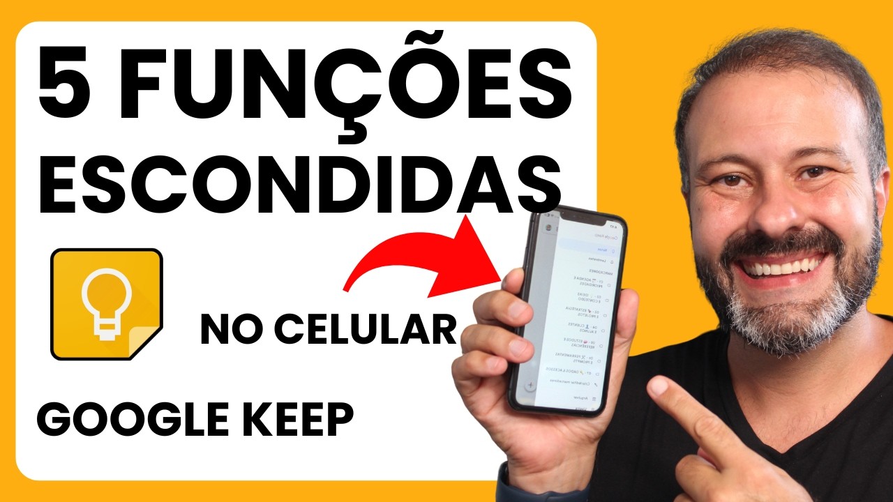 Google Keep no Celular: 5 Funções ESCONDIDAS que Ninguém Usa