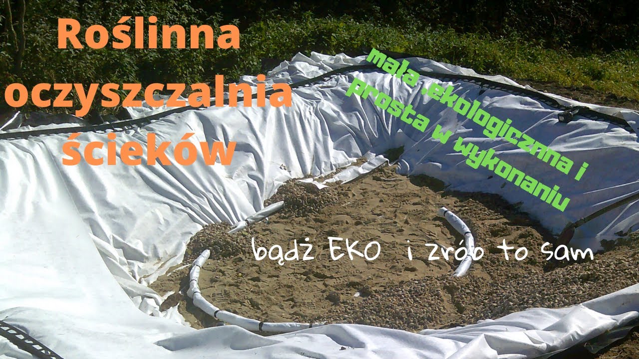 Zrobiłem przydomową oczyszczalnię ścieków