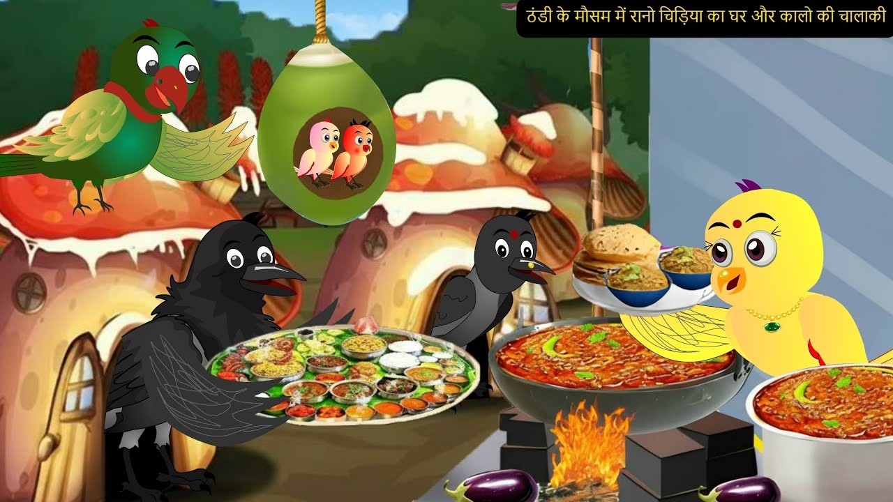 02-21-2026 |Rano Chidiya Wala Cartoon |Tuni Cartoon|Rano ki kahani |Barish wali kahani |Chichu TV