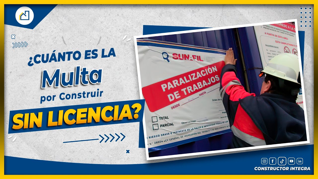 🤔&iquest;PUEDO CONSTRUIR SIN UNA LICENCIA DE CONSTRUCCI&Oacute;N?🤔 | 😱&iquest;CU&Aacute;NTO ES LA MULTA?😱