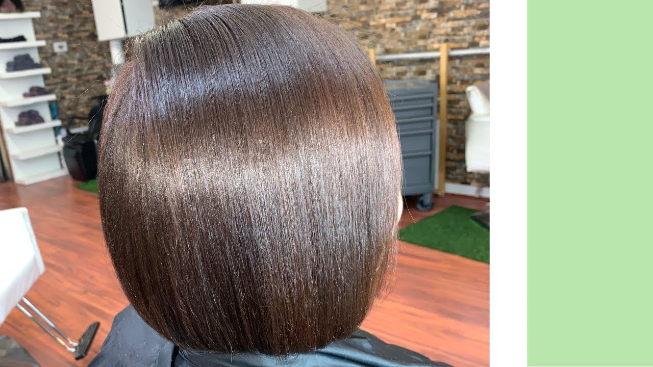 BLUNT BOB CUT!