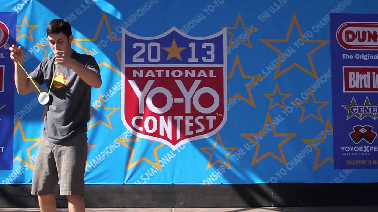4A Finals - 2nd Zac Rubino - 2013 National Yo Yo Contest Presented By Duncan Toys