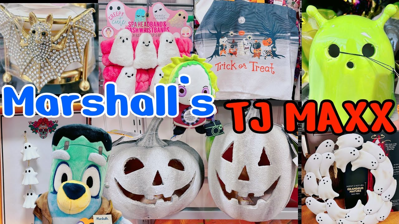 AWESOME NEW HALLOWEEN @ MARSHALL’S & TJ MAXX! 🎃 SPOOKY CUTE THINGS!