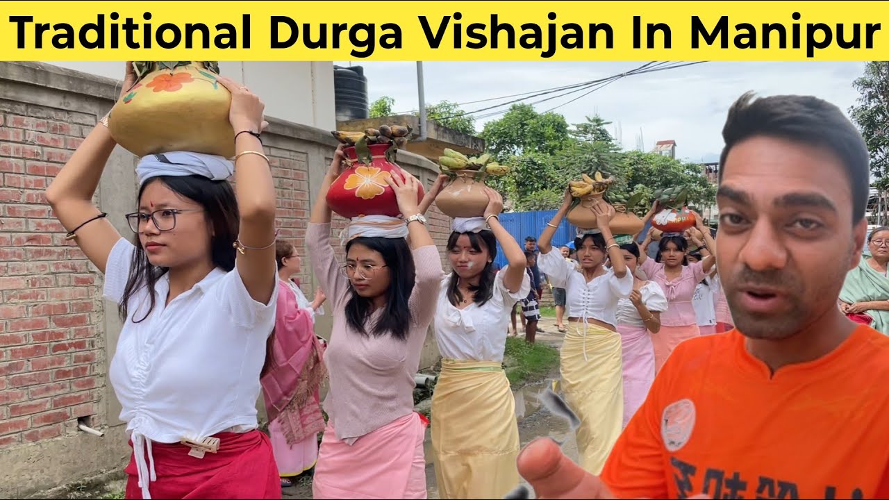 Manipur’s Unique Durga Visarjan 2025 | Full Cultural Coverage 