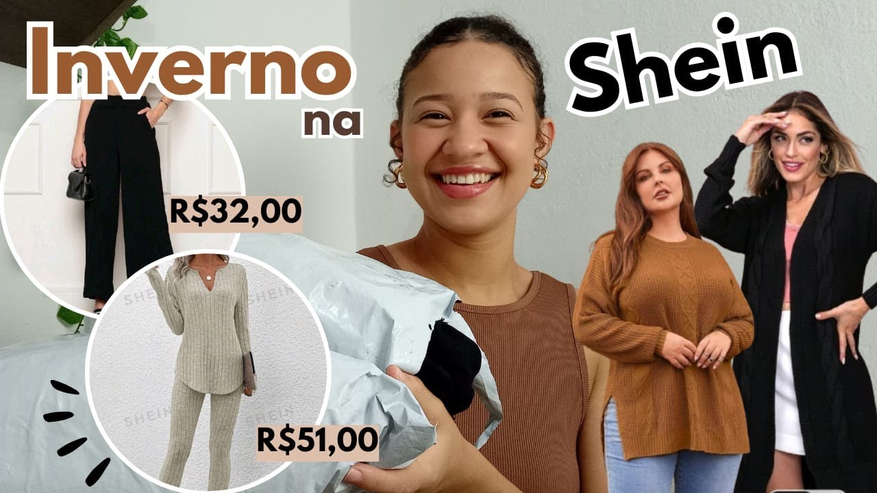 Compras de outono inverno na Shein 2024🍂🧣//Compras estilo elegante e minimalista na Shein;
