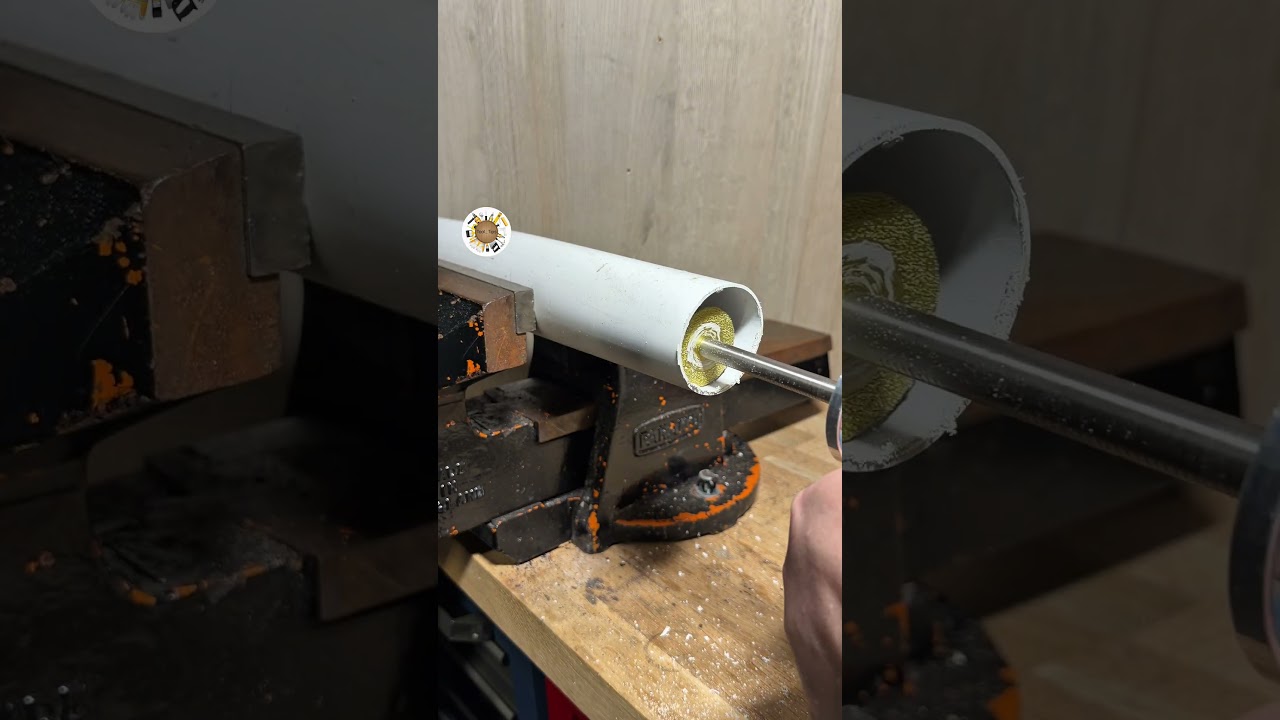 Cut the pipe from inside