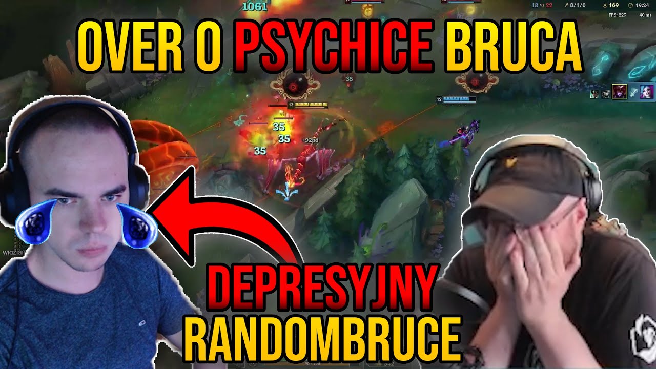 OVERPOW | OVER O PSYCHICE BRUCA, DEPRESYJNY RANDOMBRUCE, MITOMAN BOT, DELORD I SARA CWALINA |