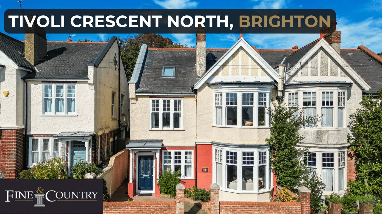 Refined Edwardian Family Home Near Preston Park | Six-Bedroom Brighton Semi-Detached House